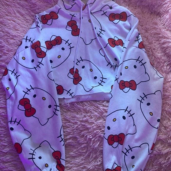 Assorted Cropped Pullover Hoodies - Picture 2 of 3